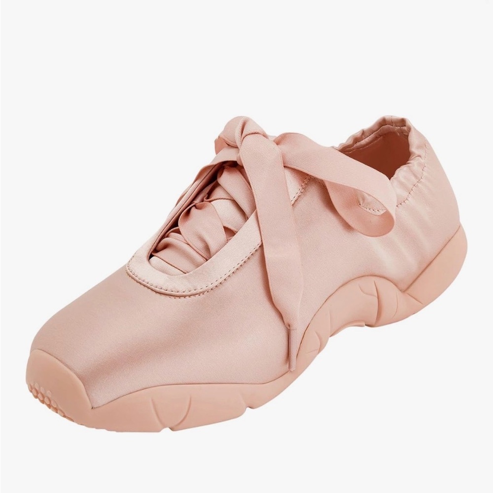 Pink Ballet Sneakers - Picture 3 of 9